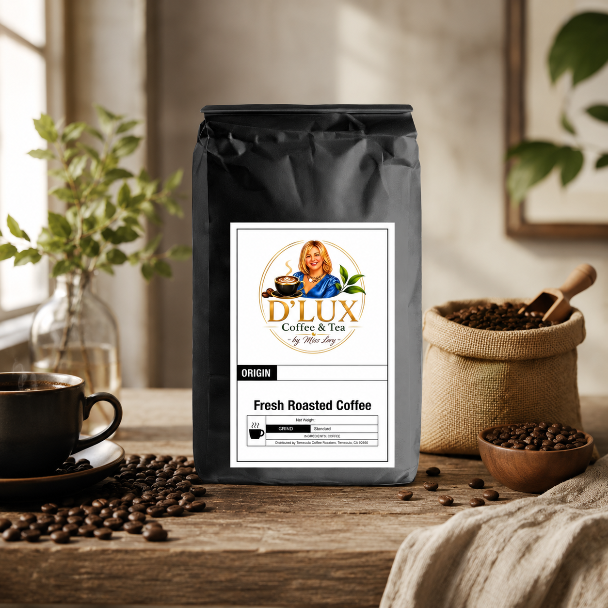 D'LUX Coffee & Tea - by Miss Lory
